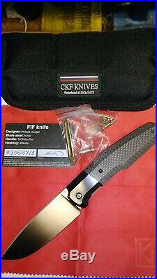 Custom Knife Factory FIF23 Philippe Jourget knives
