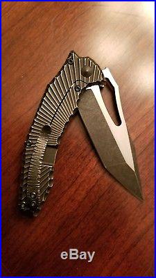 Custom Knife Factory Gavko Spinner