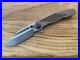 Custom Knife Factory Snafu 3.0 Flipper Knife Titanium (3.5 Bead Blast)