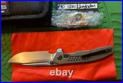 Custom Knife Factory Snafu 3.0 Timacus Clip #90 NEW