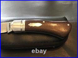 Custom Manual Saldana Manny Dogbone Slipjoint Folder Folding Knife