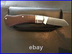 Custom Manual Saldana Manny Dogbone Slipjoint Folder Folding Knife