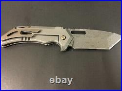 Custom Marshall Noble Knives Proto/Damas (like Direware) Flipper, Folder Knife