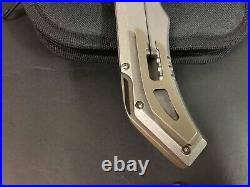 Custom Marshall Noble Knives Proto/Damas (like Direware) Flipper, Folder Knife