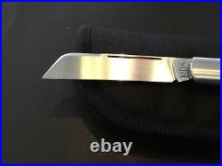 Custom Michael Duplessis Knives- MDK Sheepsfoot Slipjoint Folder Folding Knife