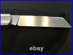 Custom Michael Duplessis Knives- MDK Sheepsfoot Slipjoint Folder Folding Knife