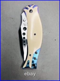 Custom Mike Franklin Hawg Folding Knife