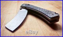 Custom Orbit Cleaver EDC Knife by Serge Panchenko and Hawk Knives Rare NEW