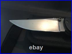 Custom Pat Crawford Knives Linerlock Flipper Folder Folding Knife