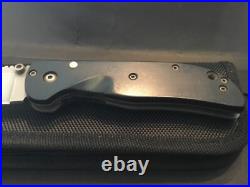 Custom Pat Crawford Knives Linerlock Flipper Folder Folding Knife