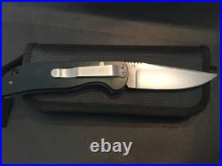 Custom Pat Crawford Knives Linerlock Flipper Folder Folding Knife
