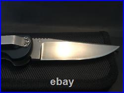 Custom Pat Crawford Knives Linerlock Flipper Folder Folding Knife