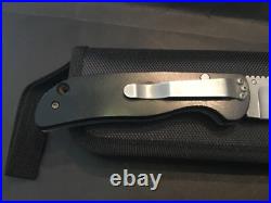 Custom Pat Crawford Knives Linerlock Flipper Folder Folding Knife