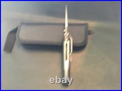 Custom Pat Crawford Knives Linerlock Flipper Folder Folding Knife
