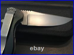 Custom Pat Crawford Knives Linerlock Flipper Folder Folding Knife
