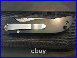 Custom Pat Crawford Knives Linerlock Flipper Folder Folding Knife