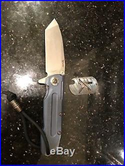 Custom Reate Knives District 9 B Folding Knife S35vn
