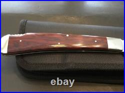 Custom Robert Bob Enders Brown Lockback like Slipjoint Folder Folding Knife
