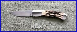 Custom Scott Sawby Outdoorsman Self Lock Knife Mint NR