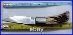Custom Stag Tail Lock Mirror Polished Folder DOC Philip L. Hagen
