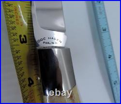 Custom Stag Tail Lock Mirror Polished Folder DOC Philip L. Hagen