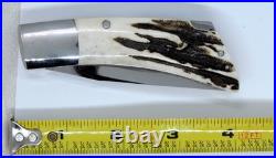 Custom Stag Tail Lock Mirror Polished Folder DOC Philip L. Hagen