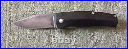 Custom Stephan Fowler JS Framelock Flipper Knife Mint