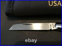 Custom T. A. (Todd) Davidson Sambar Stag Barlow Slipjoint Folder Folding Knife