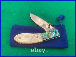 Custom Taweesak Knife 2 Colors Mother Of Pearl / Case None Better Museum Quality