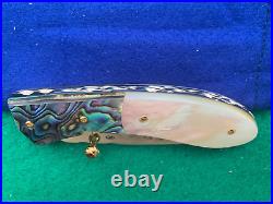 Custom Taweesak Knife 2 Colors Mother Of Pearl / Case None Better Museum Quality