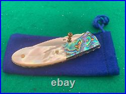 Custom Taweesak Knife 2 Colors Mother Of Pearl / Case None Better Museum Quality