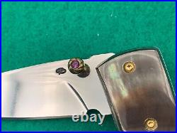 Custom Taweesak Knife 3 Colors Mother Of Pearl / Case None Better Museum Quality