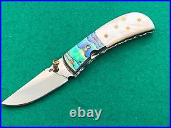 Custom Taweesak Knife Mother Of Pearl / Case None Better Museum Quality Rare 1