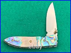 Custom Taweesak Knife Mother Of Pearl / Case None Better Museum Quality Rare 36