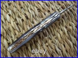 Custom Thailand Knife / Black Pearl / Abalone / New 2017