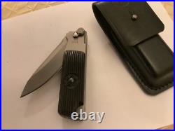 Custom Urakov T3 S90V Steel Folding Knife