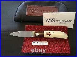 Custom Willem Steenkamp City Knife Slipjoint Folder Folding Knife