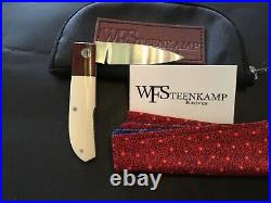 Custom Willem Steenkamp City Knife Slipjoint Folder Folding Knife