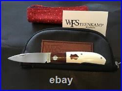 Custom Willem Steenkamp City Knife Slipjoint Folder Folding Knife