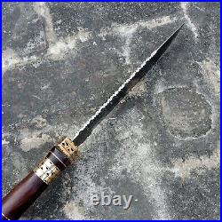 Custom handmade damascus steel viking sword