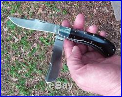 Custom knife, Bill Ruple saddle horn slip joint