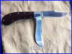 Custom knife, Bill Ruple saddle horn slip joint