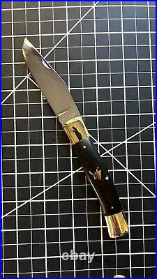 Custom made Hungarian pocket knife RWL 34, 3.5in blade