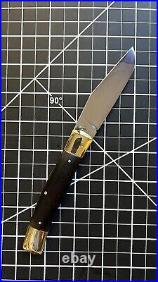 Custom made Hungarian pocket knife RWL 34, 3.5in blade