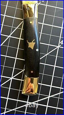 Custom made Hungarian pocket knife RWL 34, 3.5in blade