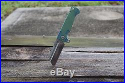 Customized ADV Butcher Knife, Flipper, S35VN, High End Carry