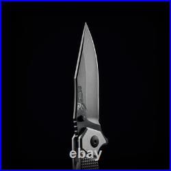 DEFCON x Half Face Blades Crow Folder Knife LE 300