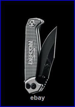 DEFCON x Half Face Blades Crow Folder Knife LImited Edition #142 of 300 New