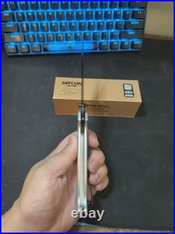 DEFCON x Half Face Blades Crow Folder Knife LImited Edition #163 of 300 New