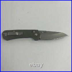 DROP Massdrop x Schwarz Perpetua EDC Point Pocket Folding NitroV Stainless Steel